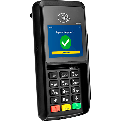 PIN pad PPC940 USB com tela touch screen - Gertec